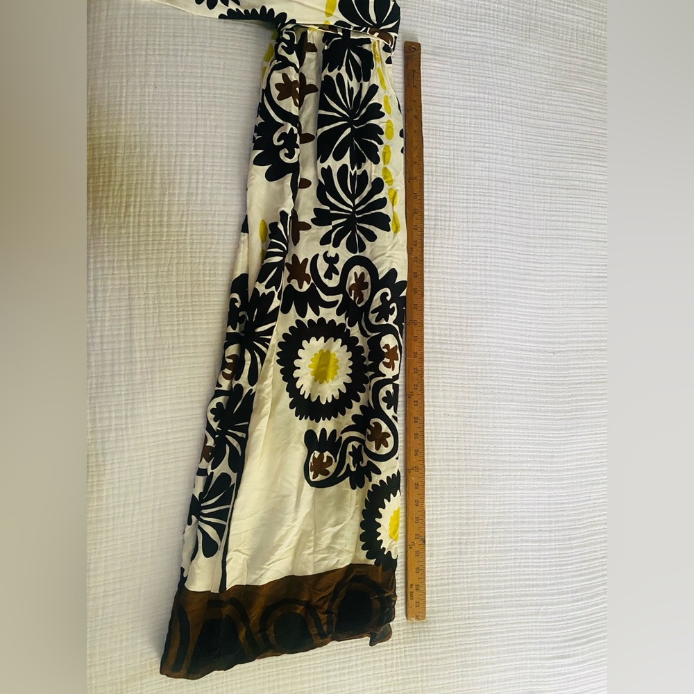 NWT ZARA BLOGGER FAVORITE PRINT WRAP DRESS - Picture 10 of 11